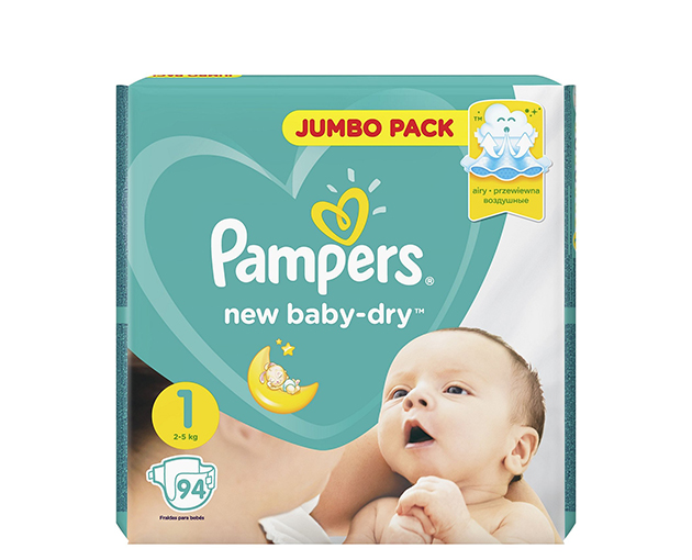 Pampers N1 ბავშვის საფენი 2-5 კგ 